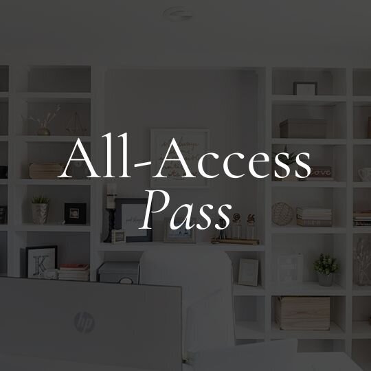 An all access pass to every digital course in my library for one low price