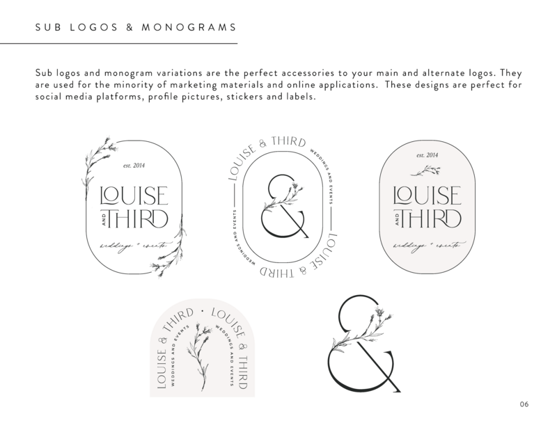 L&3rd - Brand Identity Style Guide_Logo Variations