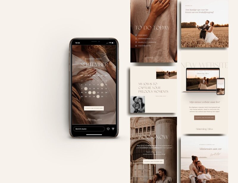 Instagram templates voor fotografen