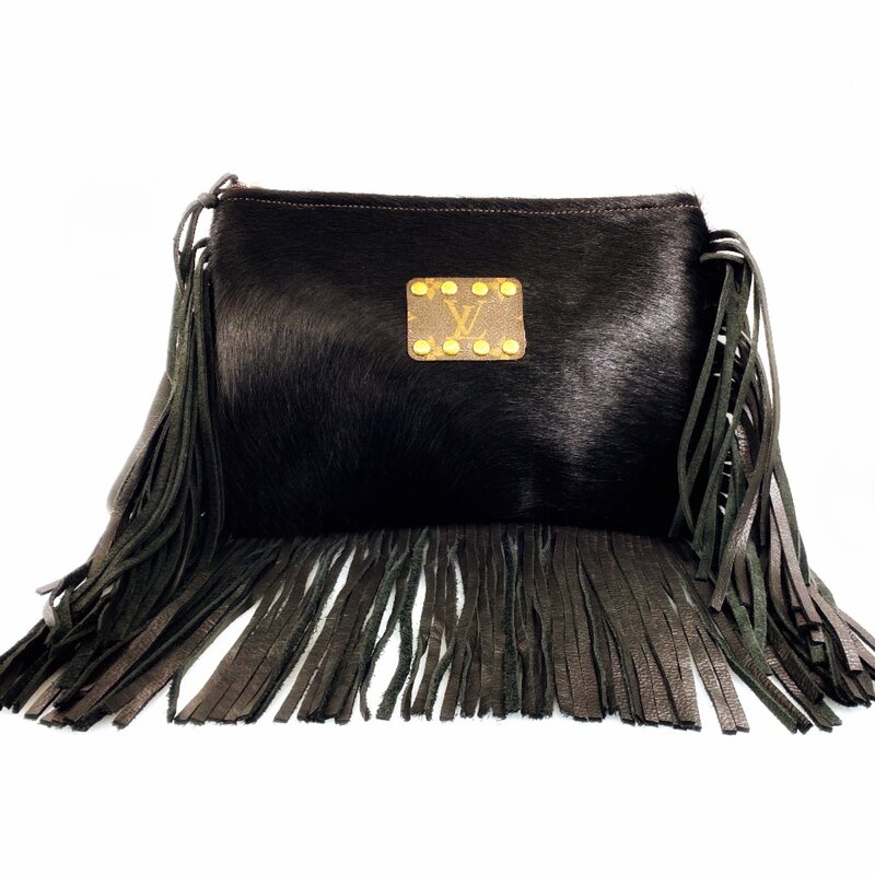 Black Cowhide Bag