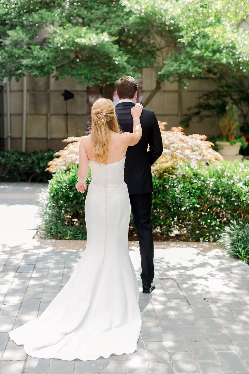 Swank Soiree Dallas Wedding Planner Katie and Austin - first look