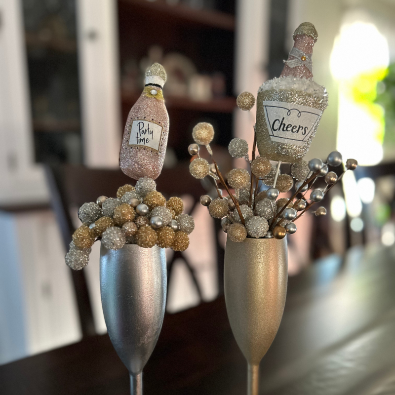 New Years custom arrangements | Michigan Faux Floral Design