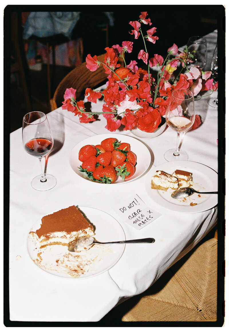 Wedding photographer captures couple taking a stroll hand in hand at their french chateau wedding.