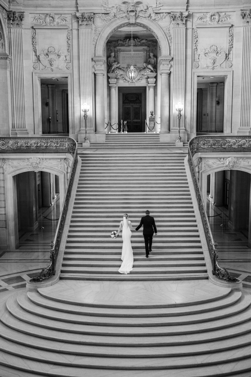 San Francisco Hall City Hall + Destination Wedding Photographer 033