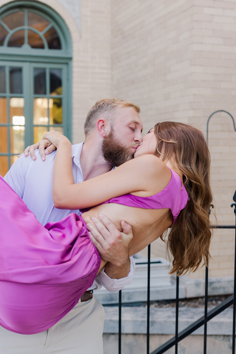 Morgan and Connor Engagement Session | Marissa Reib Photography | Tulsa Wedding Photographer-114