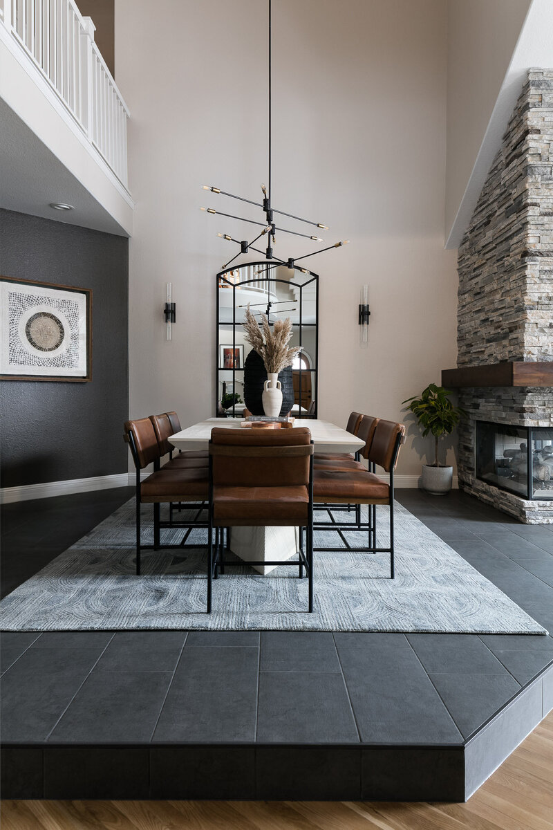 dining room and entry upgrade
