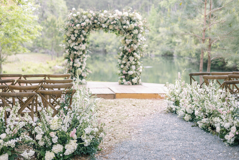 Laura & Julian's Wedding Ceremony at Palmetto Bluff Private Home