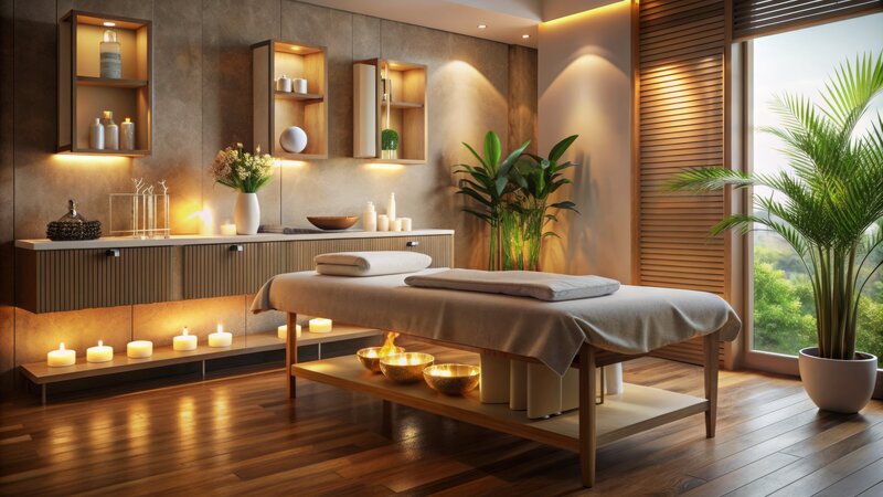 Jenn smiling in a green polka dot blouse, standing in front of a brick wall