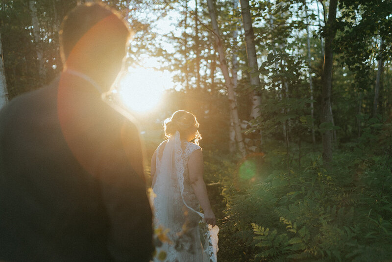 bride and groom captured by vermont wedding photographer elsie goodman