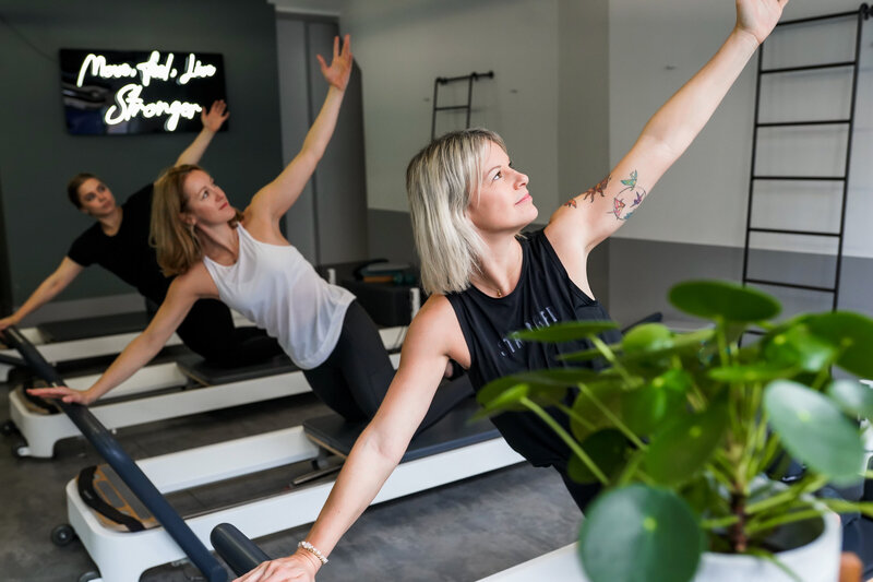 Reformer Pilates Studio in Clapham, London.