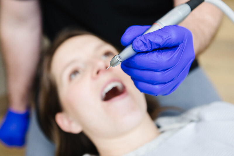 Prosthodontist rebuilding smiles with expert care and precision by performing full mouth rehabilitation on a patient at Peak Prosthodontics. Serving patients across Southern Alberta and Southwest BC including: Crowsnest Pass, High River, and Fernie.