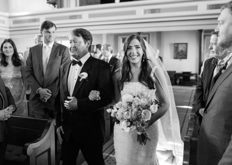 Wedding at First United Methodist Church in Columbus, MS