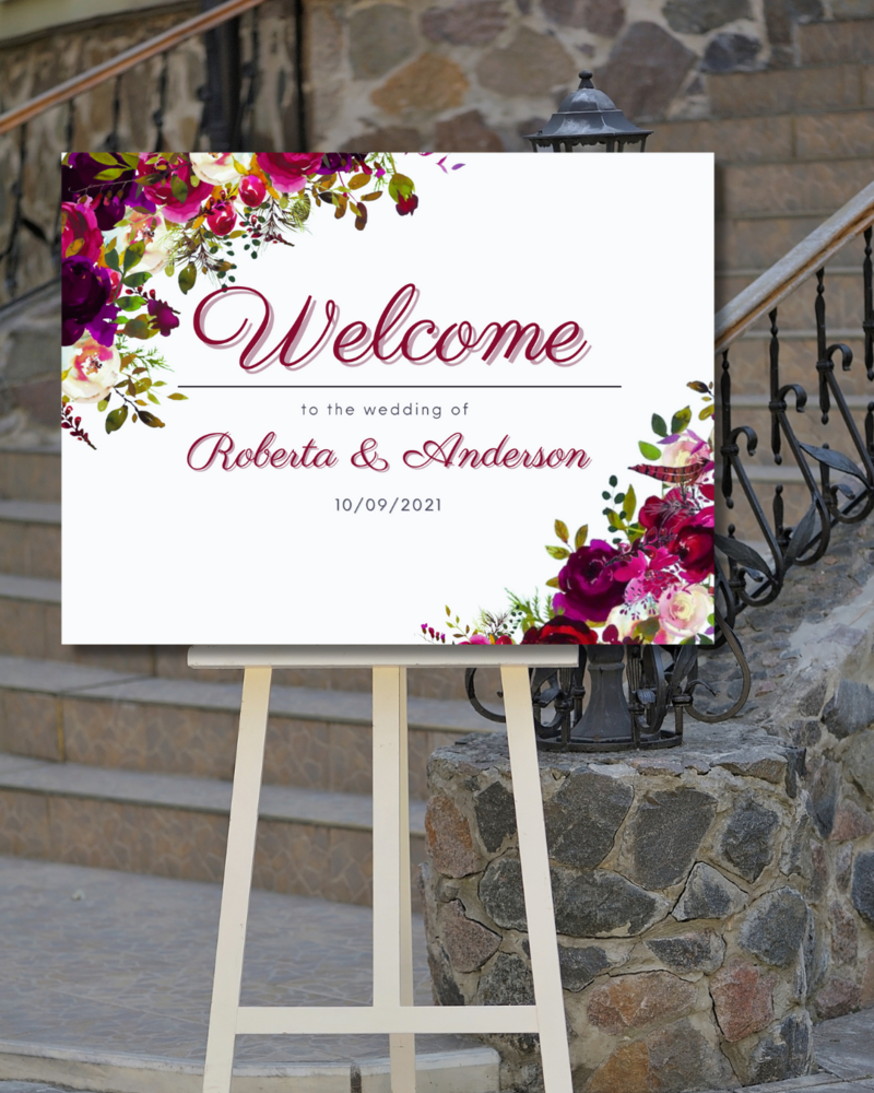 ROBERTA WELCOME POST