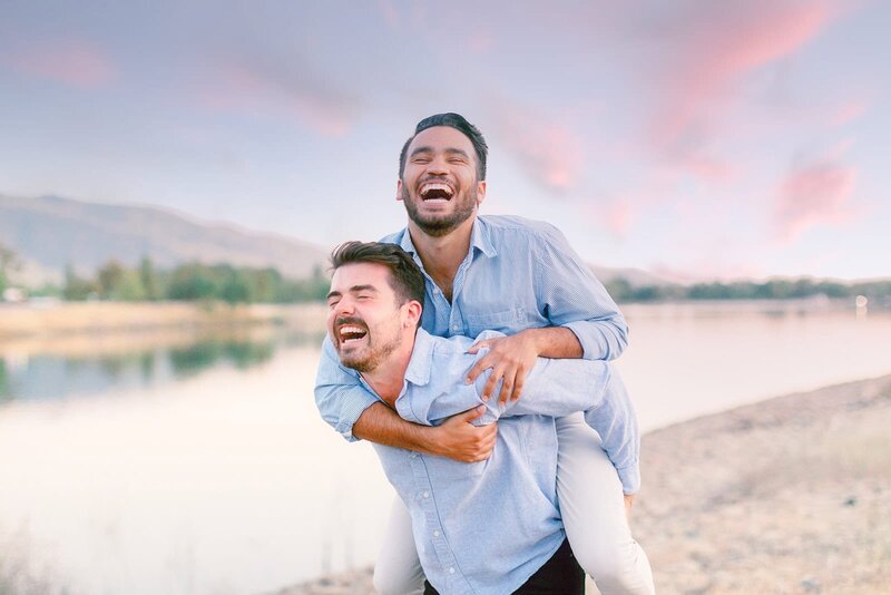 Gay Couple Photoshoot - GunnShot Photography 
