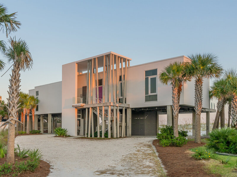 Sweet Sparkman Architecture Beach House Landscape 3