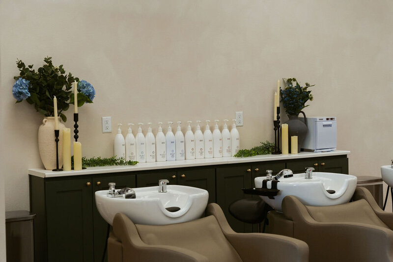 Hair extensions price list at luxury Salem hair salon