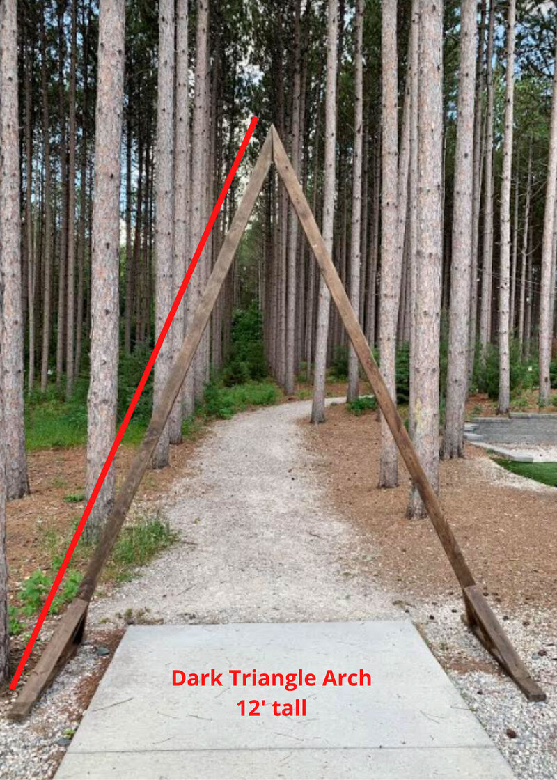 Pinewood Weddings and Events - Modern Wedding and Event Venue in Minnesota's Pine Forest - Arch Options - 5