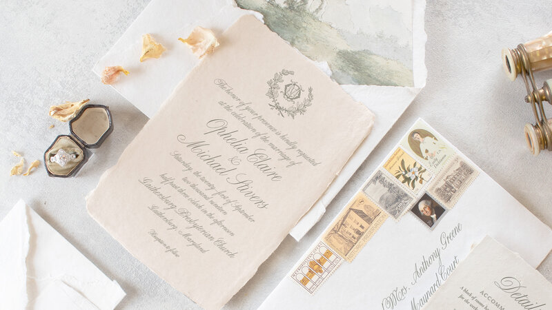 Semi-Custom Wedding Invitations, Stationery, Day of Paper