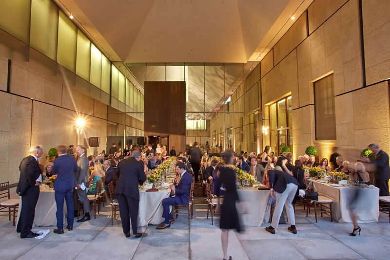 Guests Mingling at The Barnes Foundation