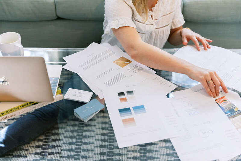 Branding design process