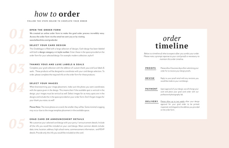 05 - Gradalogue How to Order & Timeline