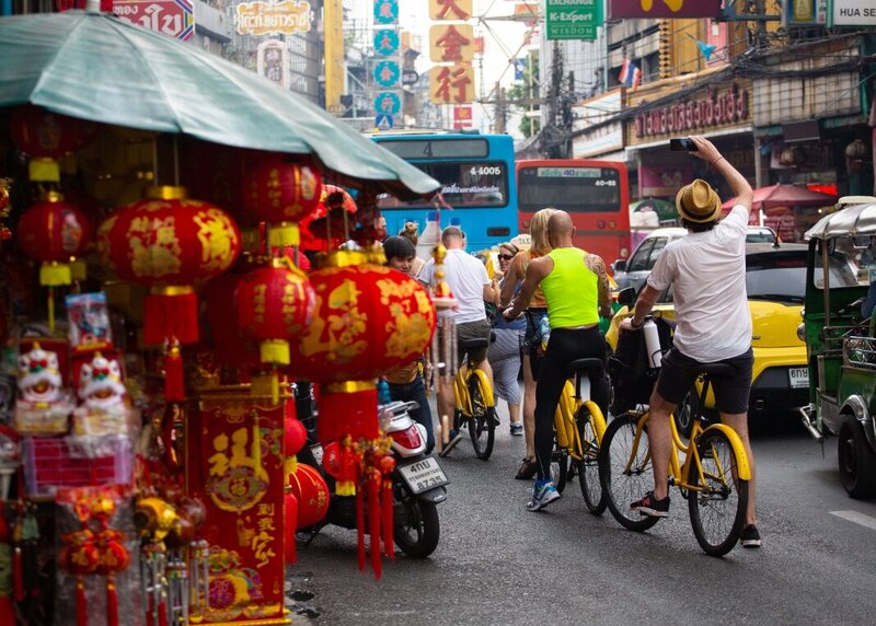 Thailand-Bangkok-fietsen-Chinatown