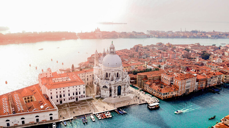 View of Vienna from the air