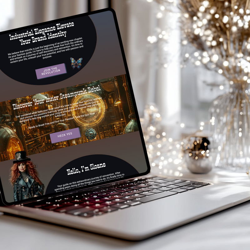 Steampunk Star - Branding Element - Shop3