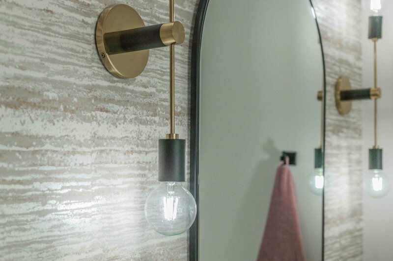 golden buffalo bathroom design