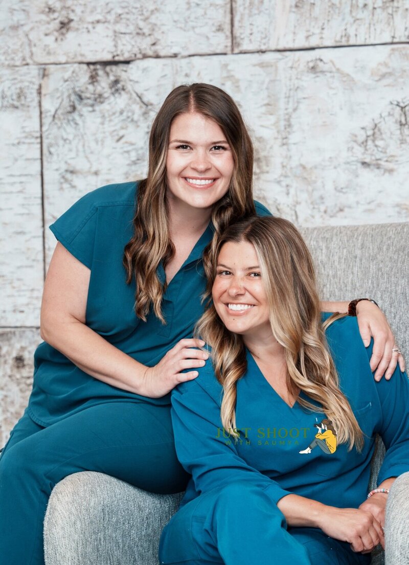 Photo of Kendra and Morgan. The owners of Zappia & Fryer