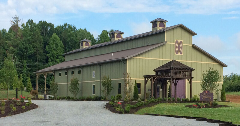 Stone Ashe Vineyard facilities built by Cooper Construction