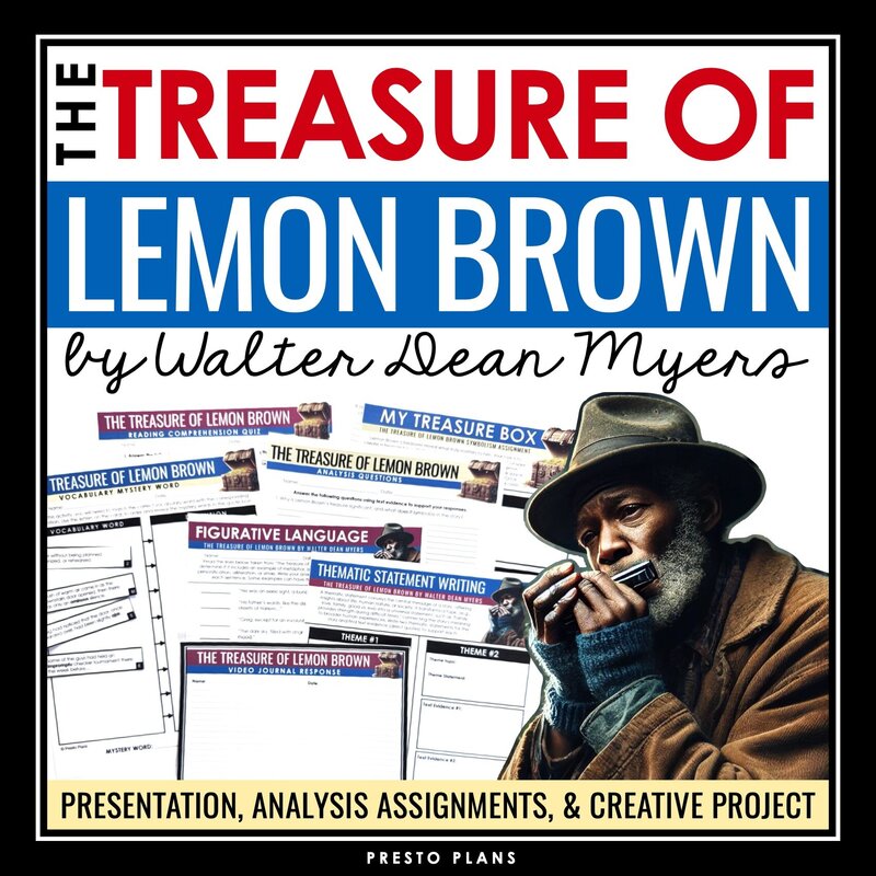1 The Treasure of Lemon Brown by Walter Dean Myers