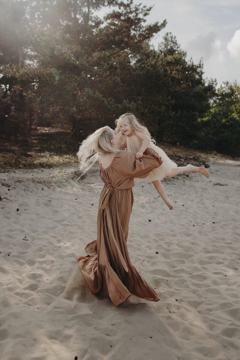 Moeder met twee zonen