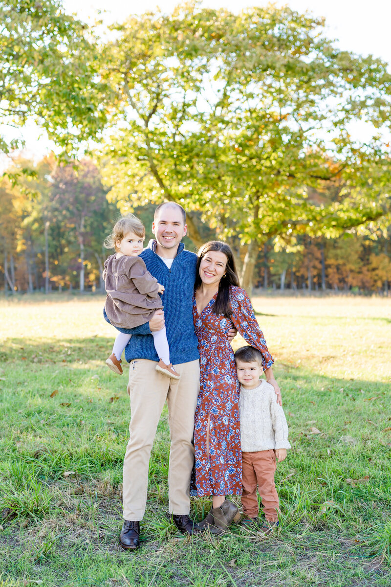 Manassas Battlefield Fall Family Session by Megan Hollada Photography - Northern Virginia Family Photographer