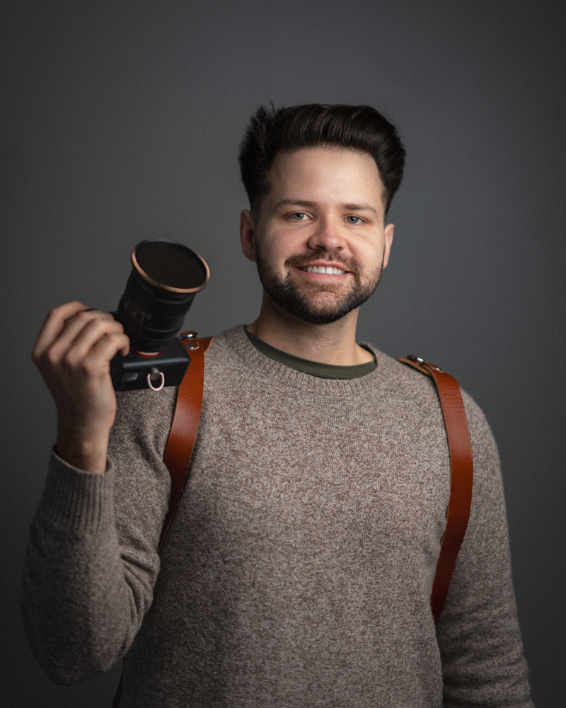 Headshot of photographer, Jake McAnally.