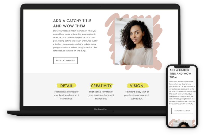 paint splatter web design