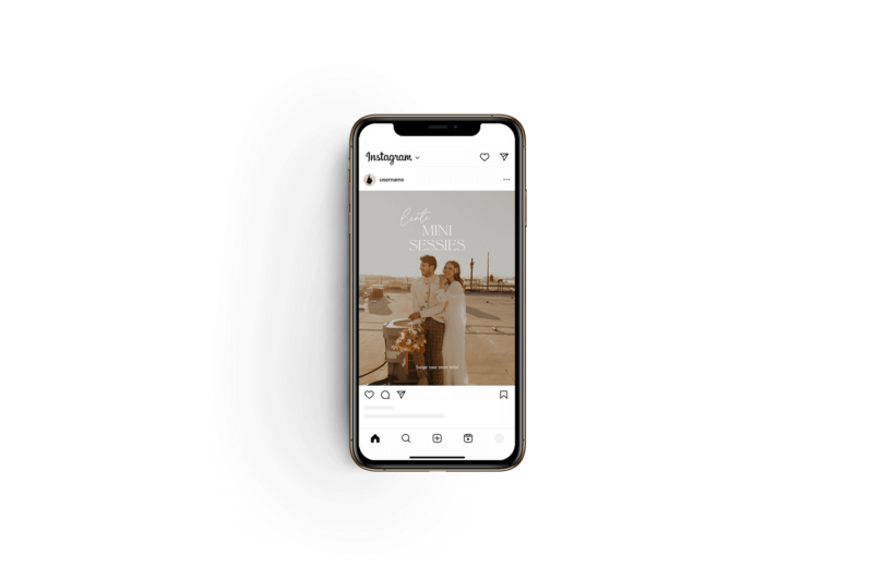 Boho Instagram templates voor fotografen