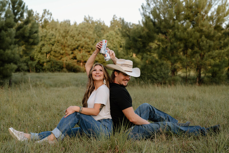 Orangefield Texas_Couple Session Field_Courtney LaSalle Photography-26
