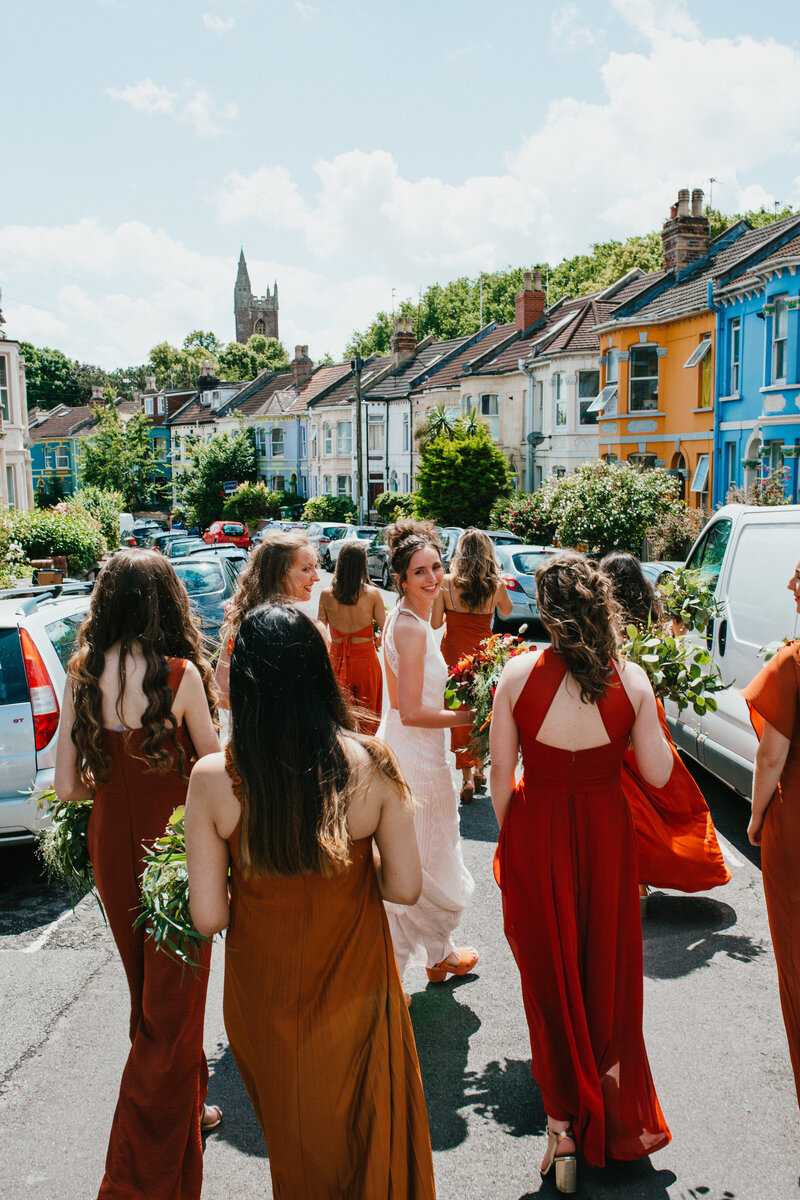 Worcestershire Wedding Photographer captures bridal party at Bristol Wedding