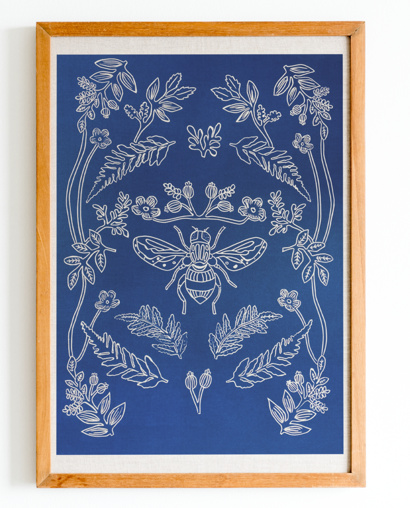 The_Bee_Printmaking_by_Lulu_Hamissou-01-01