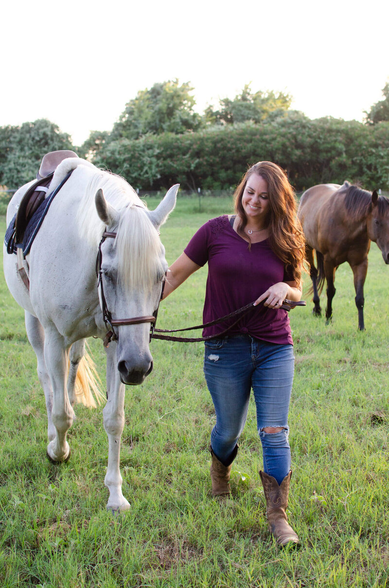 Hunter jumper horse riding lessons in Fort Worth Texas