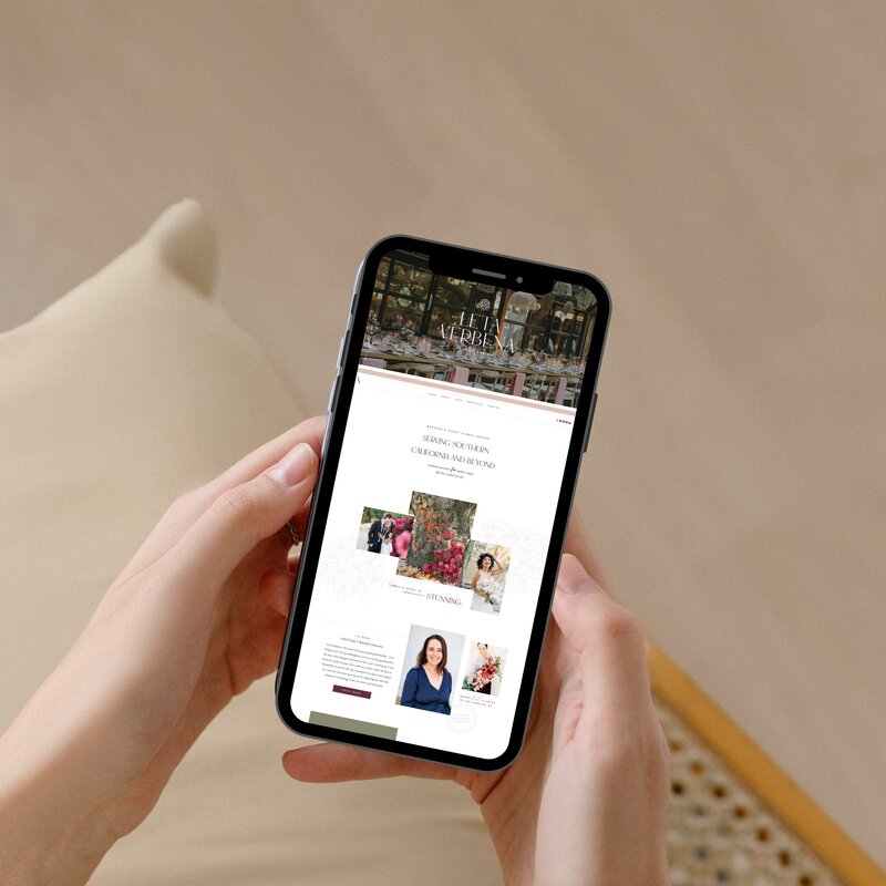 Aesthetic Phone Mockup Instagram Post