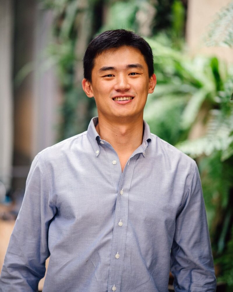 Happy, confident man smiling warmly at the camera.