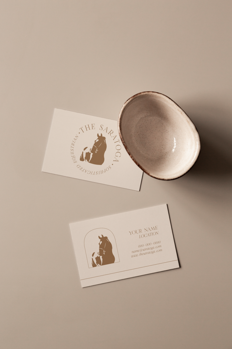 Saratoga Biz Card Mockup