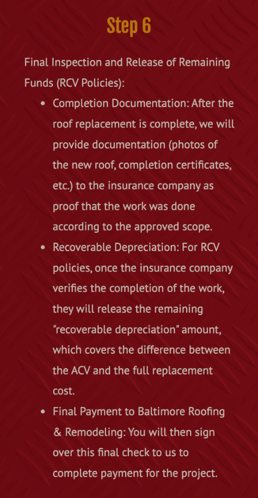 Roofing Insurance Claims