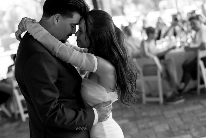 Bride and Groom first dance at their wedding
