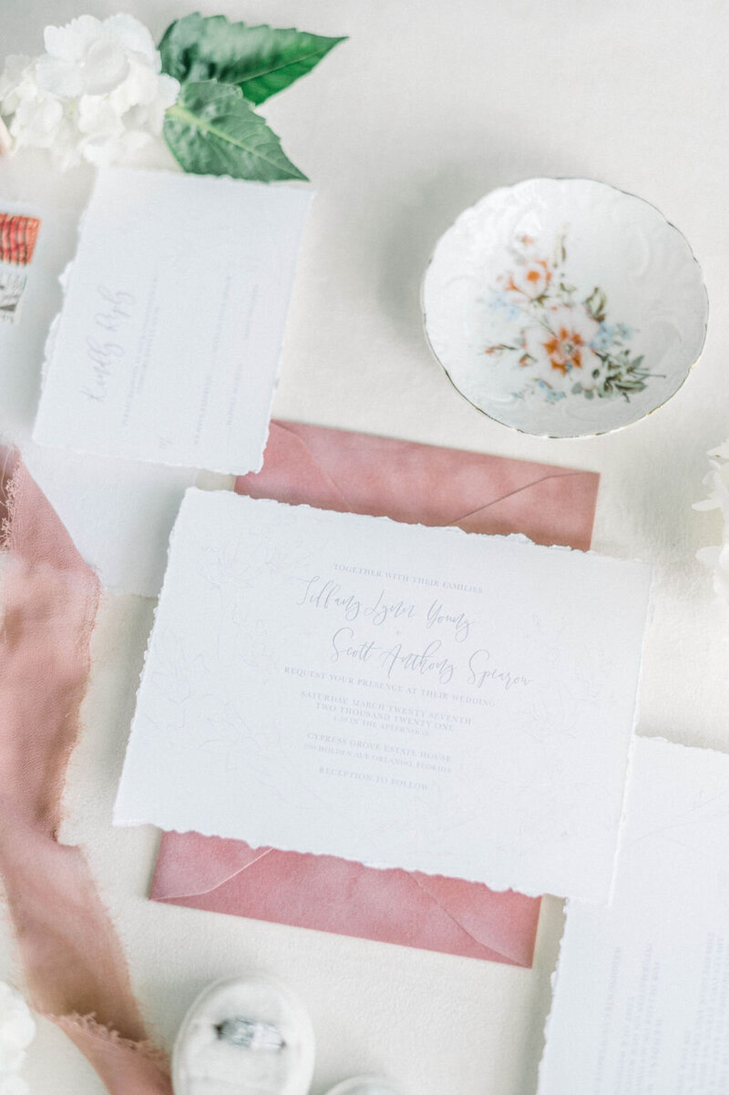 romantic-custom-wedding-invitation-deckeled-edges