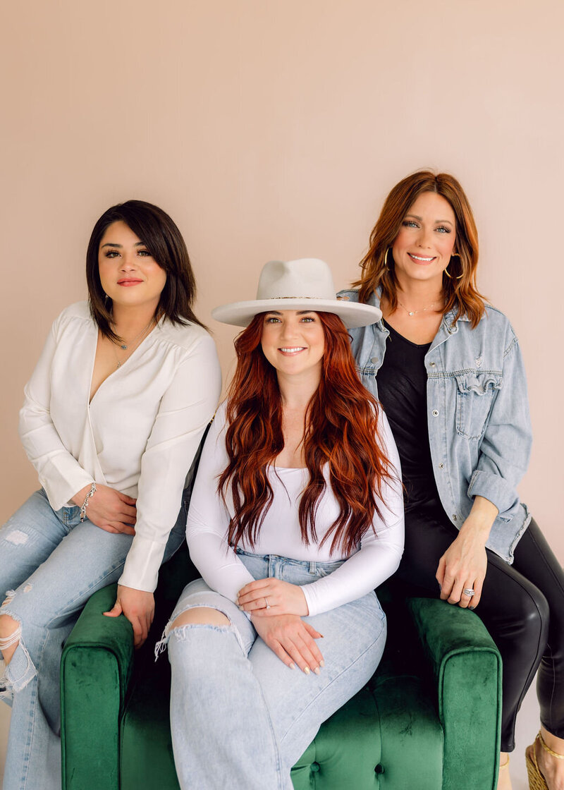 02-Hair Salon Branding Photography - Fringe Hair Studio Team by Brittany Daniels 