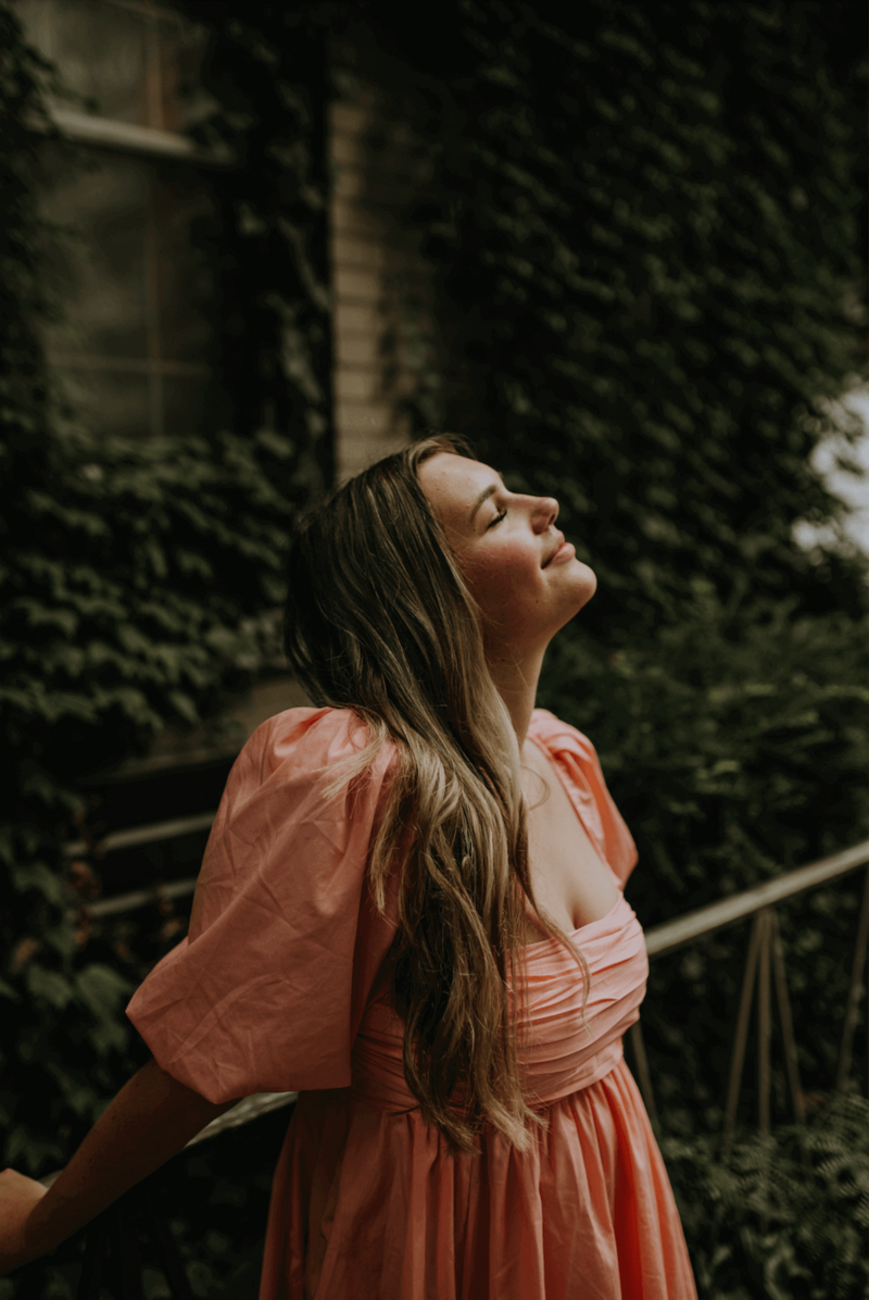 NYC pink dress
