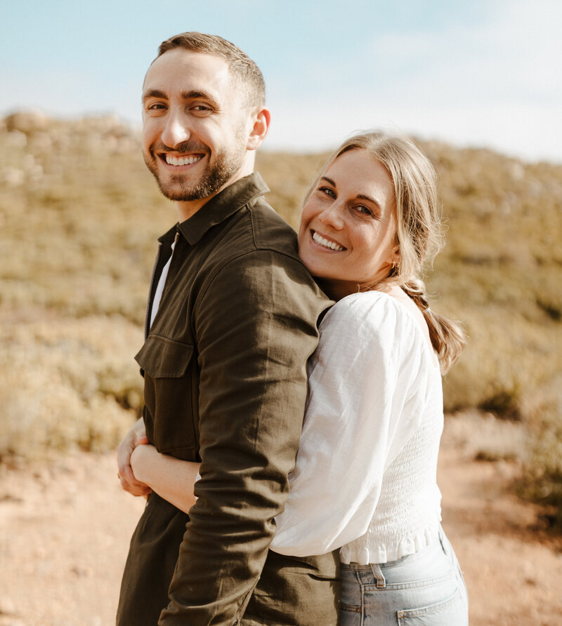 Palm Springs engagement session